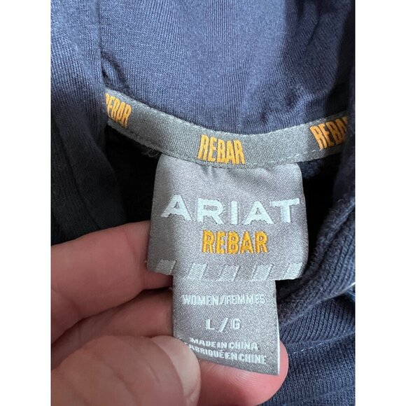 Ariat Rebar Aztec flag sweatshirt women size large - Picture 4 of 7